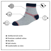 Men's AL031 Pack of 3 Ankle Socks